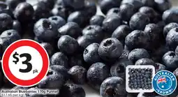 Coles Australian Blueberries Punnet offer