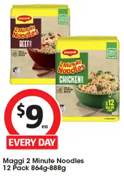 Coles Maggi 2 Minute Noodles offer