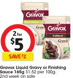 Coles Gravox Liquid Gravy or Finishing Sauce offer
