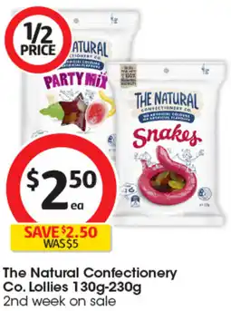 Coles The Natural Confectionery Co. Lollies offer