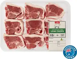 Coles Coles Australian Lamb Loin Chops offer