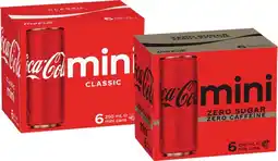 Coles Coca-Cola, Fanta or Sprite Soft Drink 6x250mL offer