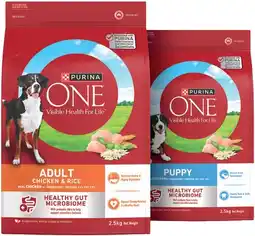 Coles Purina One Dry Dog Food offer