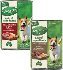 Coles Nature's Gift Dog Food offer