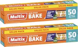 Coles Multix Non Stick Baking Paper 50 Metres offer