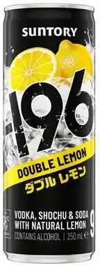Coles 196 Double Lemon 9% Cans offer