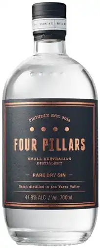 Coles Four Pillars Rare Dry Gin offer