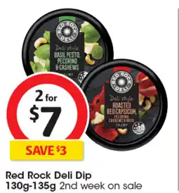 Coles Red rock deli dip offer