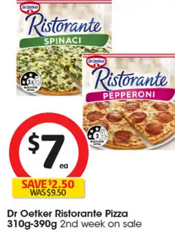 Coles Dr oetker ristorante pizza offer