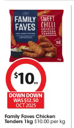Coles Family faves chicken tenders offer