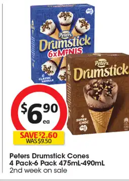 Coles Peters drumstick cones offer