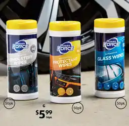 ALDI Car Cleaning Wipes 50pk offer
