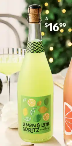 ALDI De bortoli lemon & lime spritz nv offer