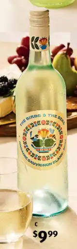 ALDI The birds & the bees organic sauvignon blanc 2025 offer