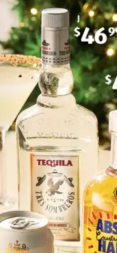 ALDI Tres sombreros silver tequila offer