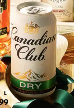 ALDI canadian club whisky & dry 6 x 375ml offer