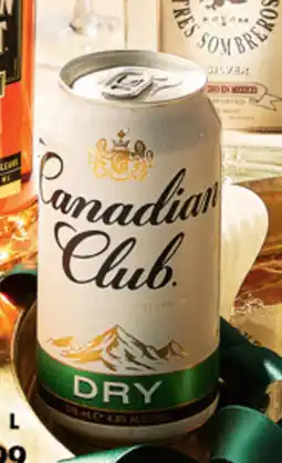 ALDI Canadian club whisky & dry 6 x 375ml offer