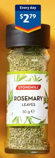 ALDI Stonemill rosemary leaves offer