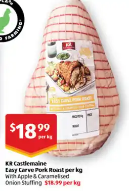 ALDI Kr castlemaine easy carve pork roast offer