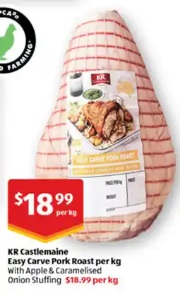 ALDI Kr castlemaine easy carve pork roast offer