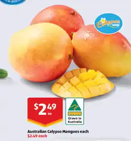 ALDI Australian calypso mangoes each offer