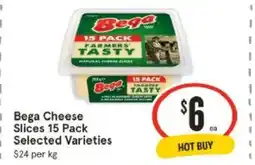 IGA Bega cheese slices offer