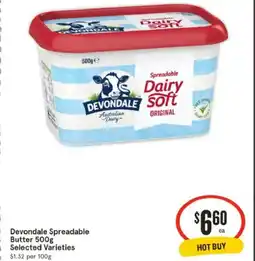 IGA Devondale spreadable butter offer