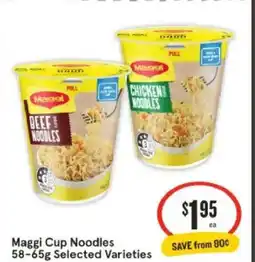 IGA Maggi Cup Noodles offer