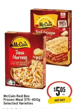 IGA Mccain red box frozen meal offer