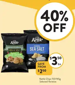 Foodworks Kettle Chips offer