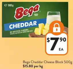 Foodworks Bega Cheddar Cheese Block offer