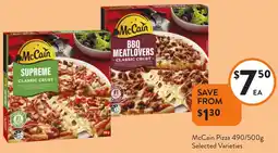 Foodworks McCain Pizza offer