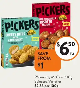 Foodworks P!ckers by McCain offer