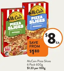 Foodworks McCain Pizza Slices offer