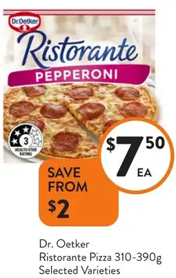 Foodworks Dr. Oetker Ristorante Pizza 3 offer