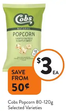 Foodworks Cobs Popcorn offer