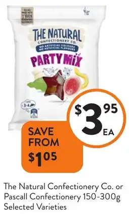Foodworks The Natural Confectionery Co. or Pascall Confectionery offer