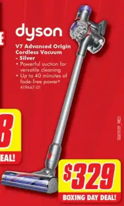 The Good Guys V7 advanced origin cordless vacuum offer