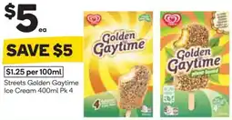 Woolworths Streets Golden Gaytime Ice Cream offer