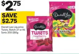 Woolworths Darrell Lea Liquorice Twists, Batch 37 or All Sorts offer