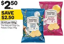Woolworths The Natural Chip Co. Potato Chips offer