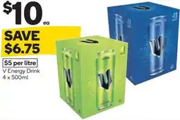Woolworths V Energy Drink offer
