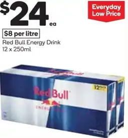 Woolworths Red Bull Energy Drink offer