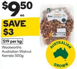 Woolworths Woolworths Australian Walnut Kernels offer