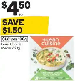 Woolworths Lean Cuisine Meals offer