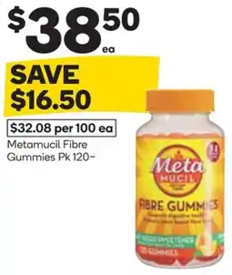 Woolworths Metamucil Fibre Gummies offer