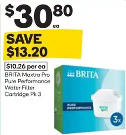 Woolworths BRITA Maxtra Pro Pure Performance Water Filter Cartridge offer