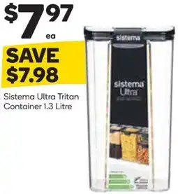 Woolworths Sistema Ultra Tritan Container offer