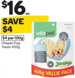 Woolworths Vitapet Dog Treats offer