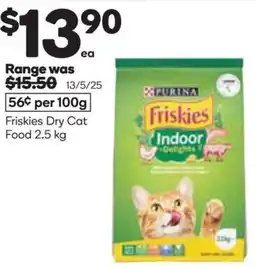 Woolworths Friskies Dry Cat Food offer